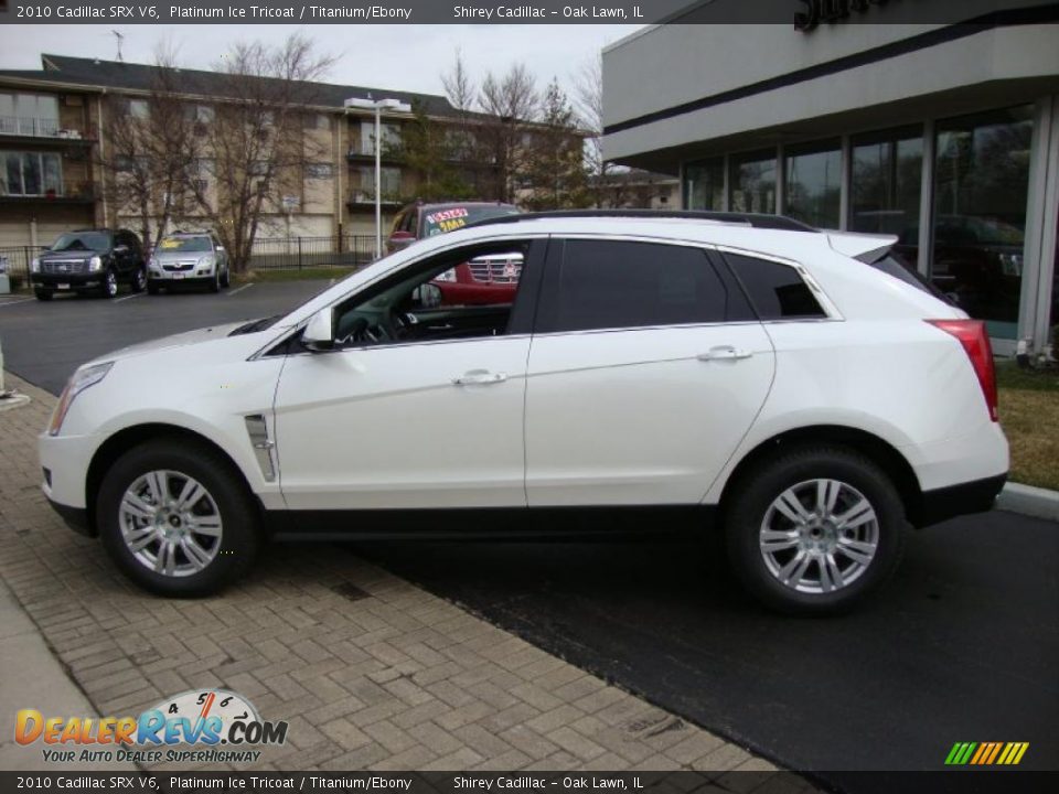 2010 Cadillac SRX V6 Platinum Ice Tricoat / Titanium/Ebony Photo #7