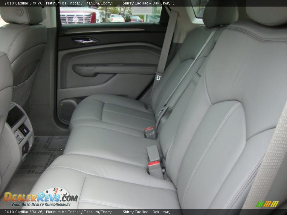 2010 Cadillac SRX V6 Platinum Ice Tricoat / Titanium/Ebony Photo #10