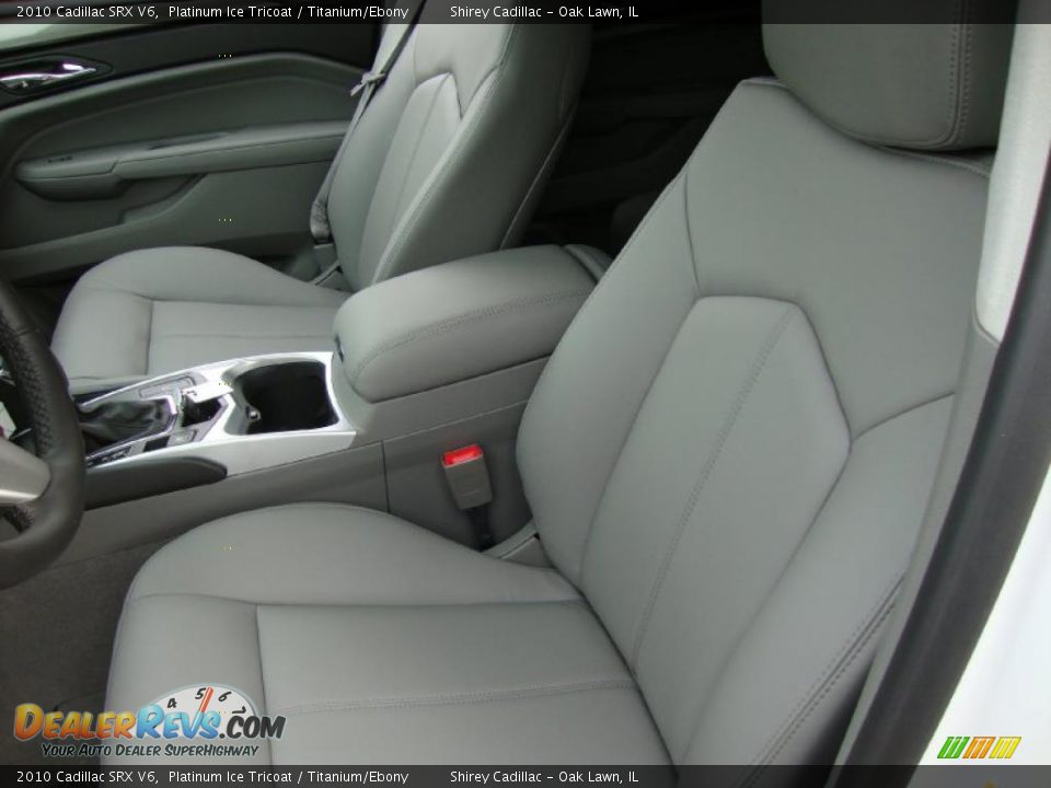2010 Cadillac SRX V6 Platinum Ice Tricoat / Titanium/Ebony Photo #13
