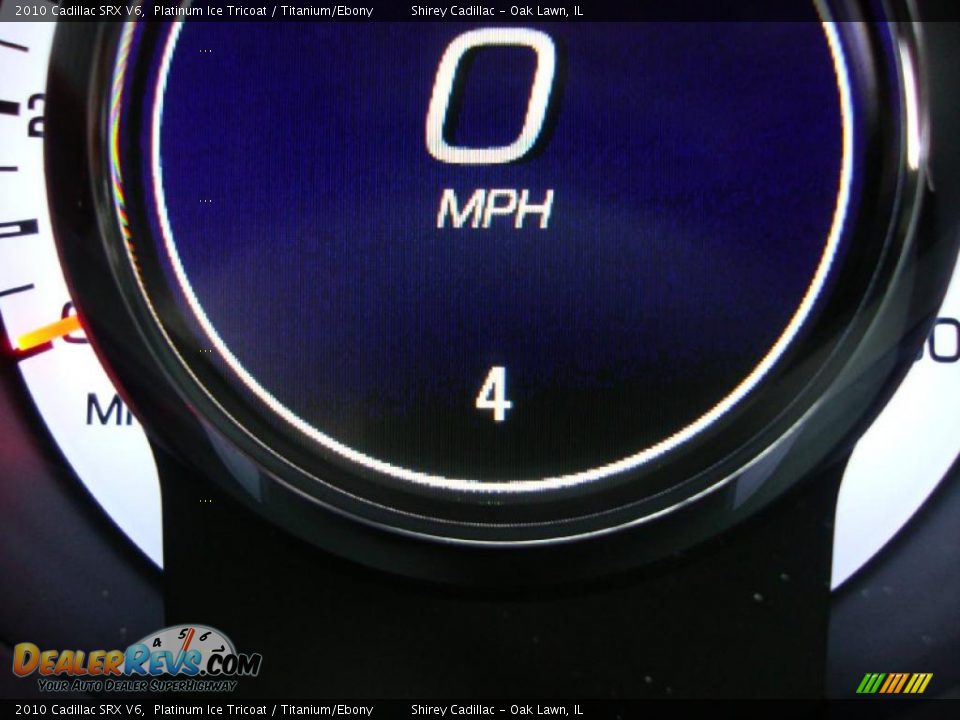 2010 Cadillac SRX V6 Platinum Ice Tricoat / Titanium/Ebony Photo #21