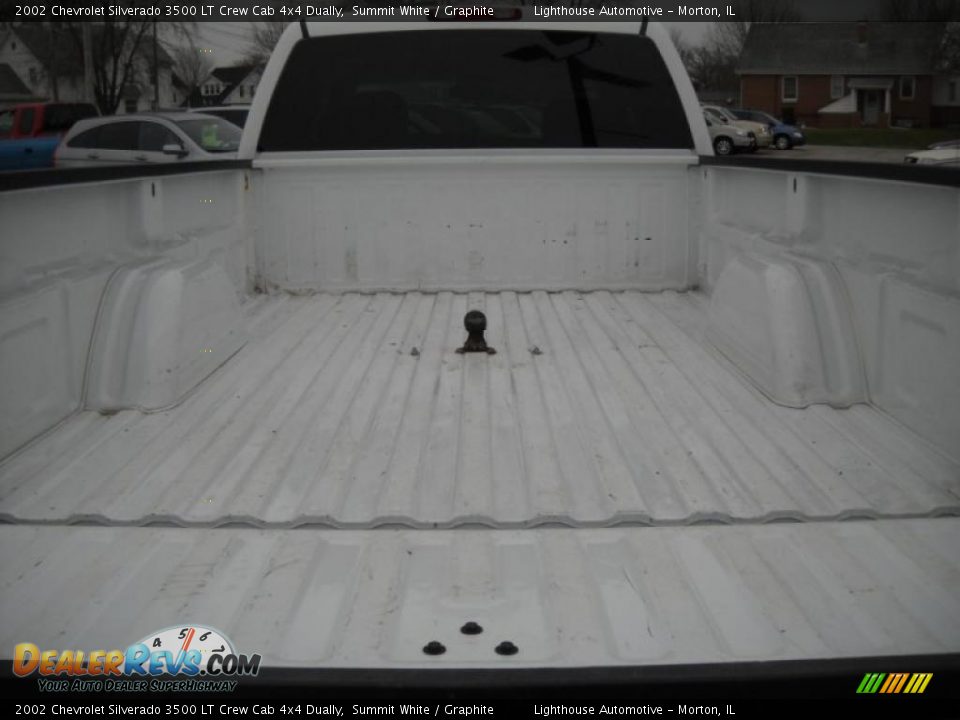 2002 Chevrolet Silverado 3500 LT Crew Cab 4x4 Dually Summit White / Graphite Photo #9