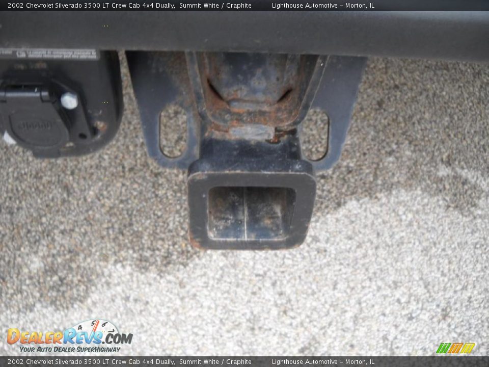 2002 Chevrolet Silverado 3500 LT Crew Cab 4x4 Dually Summit White / Graphite Photo #10