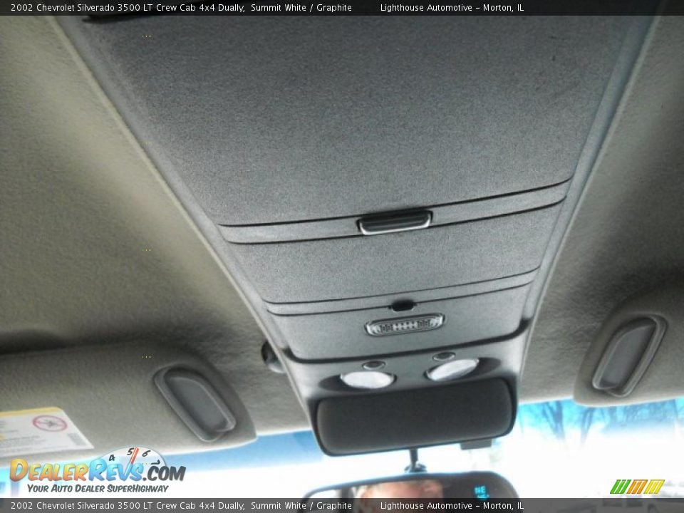 2002 Chevrolet Silverado 3500 LT Crew Cab 4x4 Dually Summit White / Graphite Photo #23