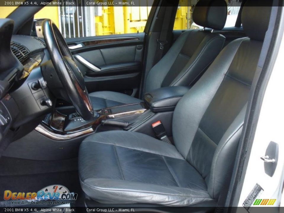 2001 BMW X5 4.4i Alpine White / Black Photo #10