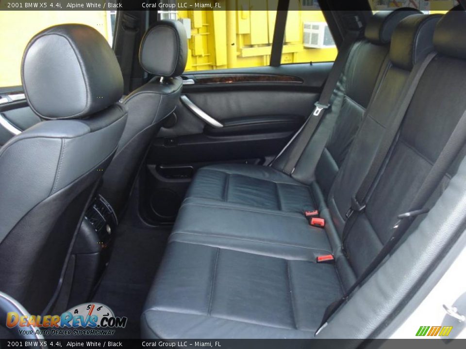 2001 BMW X5 4.4i Alpine White / Black Photo #11