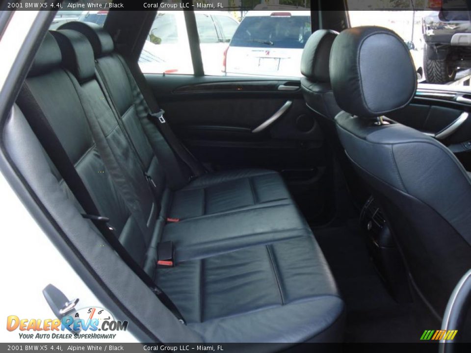 2001 BMW X5 4.4i Alpine White / Black Photo #13