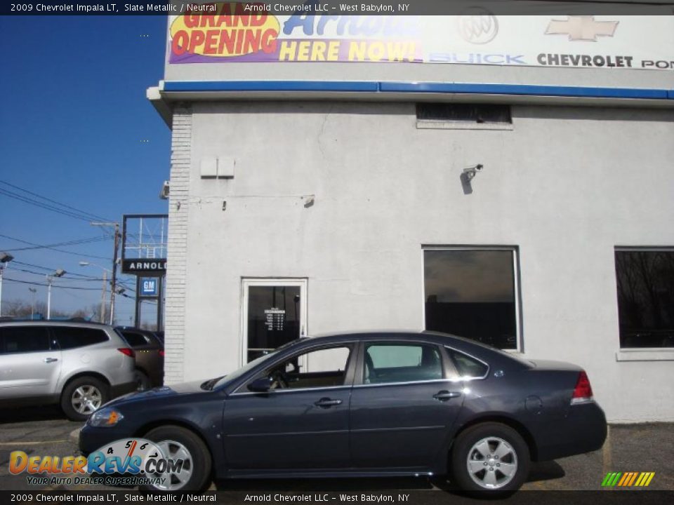 2009 Chevrolet Impala LT Slate Metallic / Neutral Photo #3