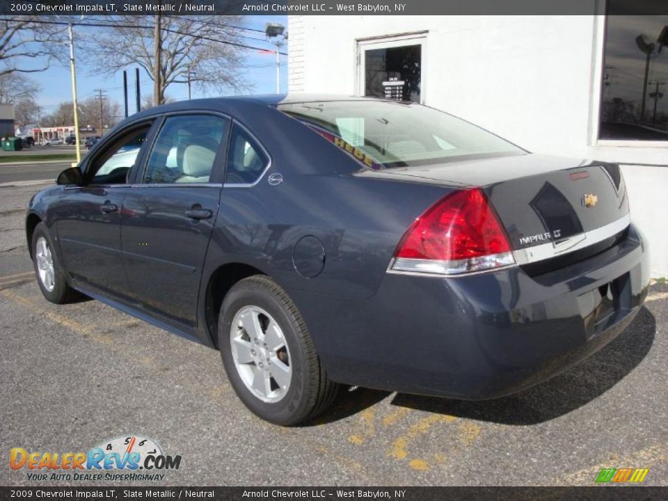 2009 Chevrolet Impala LT Slate Metallic / Neutral Photo #4