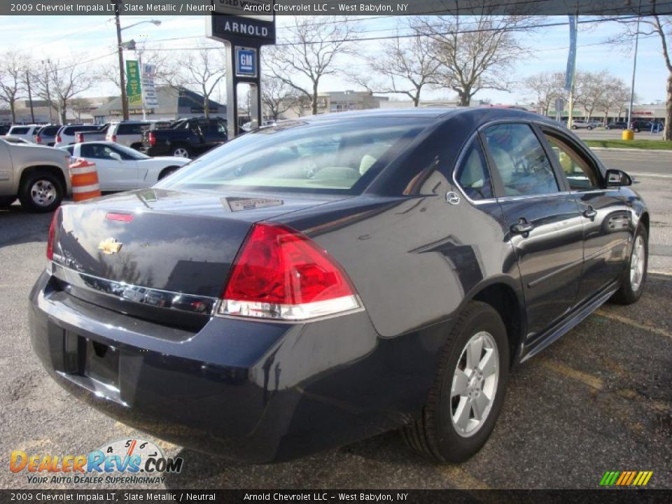2009 Chevrolet Impala LT Slate Metallic / Neutral Photo #6