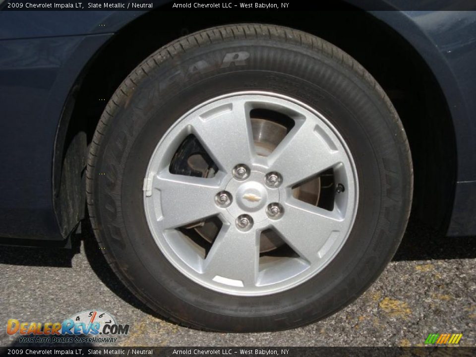 2009 Chevrolet Impala LT Slate Metallic / Neutral Photo #7
