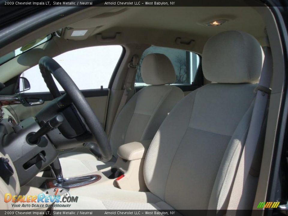 2009 Chevrolet Impala LT Slate Metallic / Neutral Photo #9