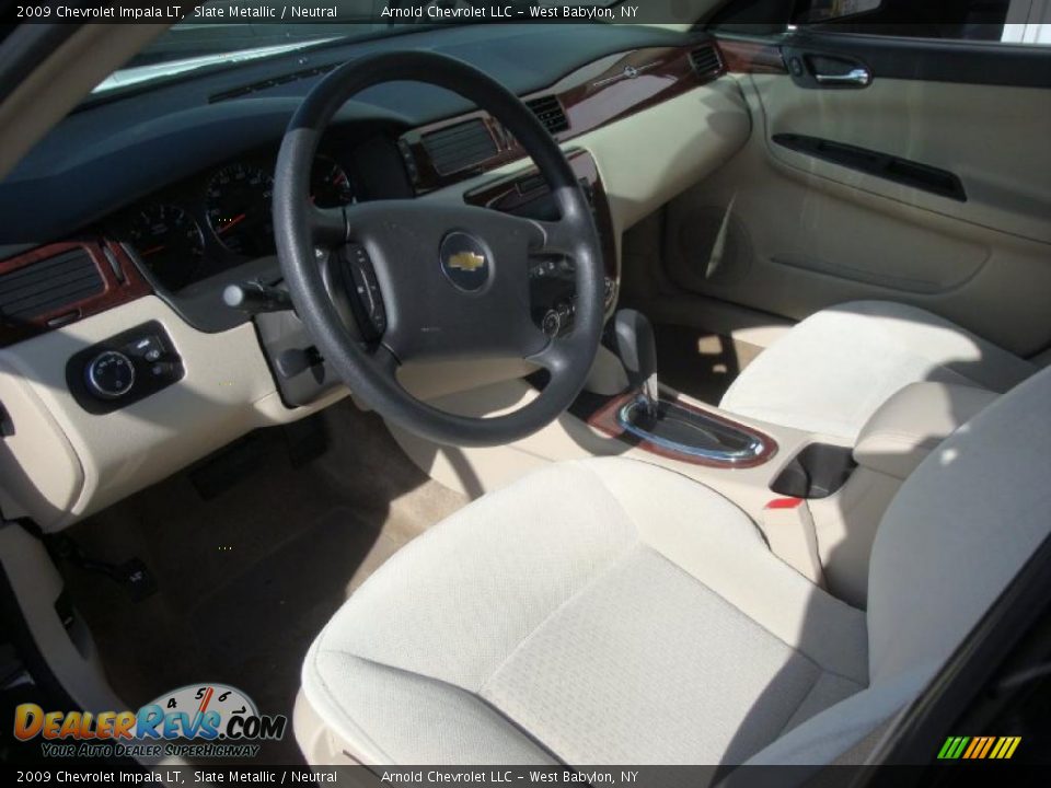 2009 Chevrolet Impala LT Slate Metallic / Neutral Photo #10