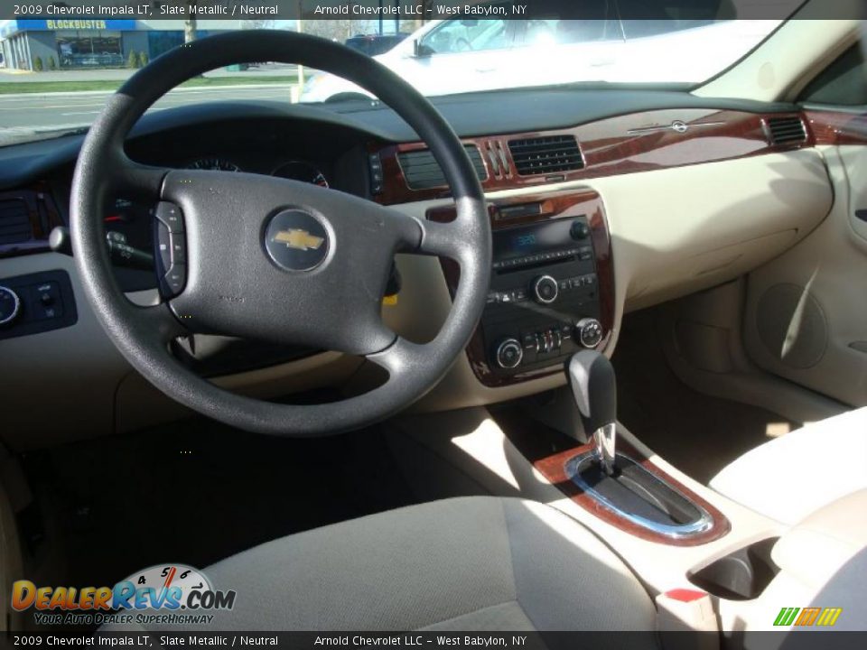 2009 Chevrolet Impala LT Slate Metallic / Neutral Photo #11