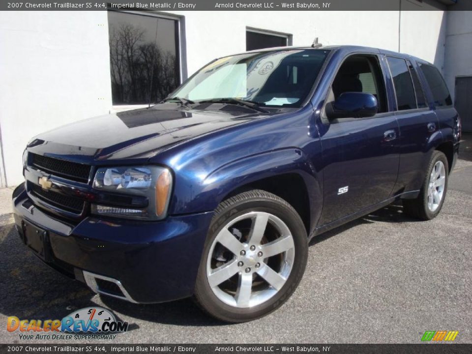 2007 Chevrolet TrailBlazer SS 4x4 Imperial Blue Metallic / Ebony Photo #1