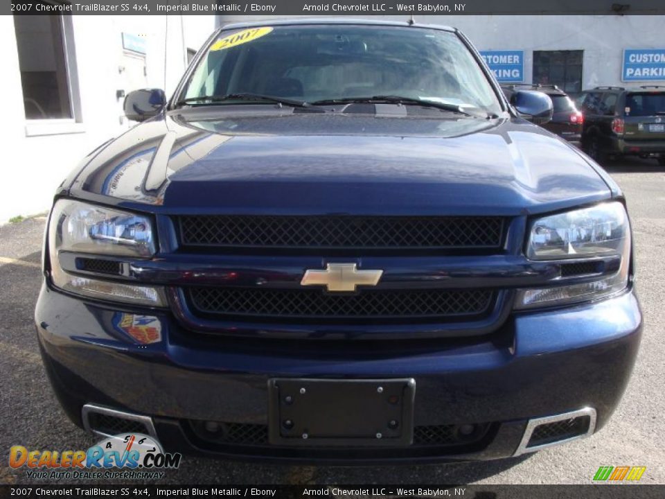 2007 Chevrolet TrailBlazer SS 4x4 Imperial Blue Metallic / Ebony Photo #2