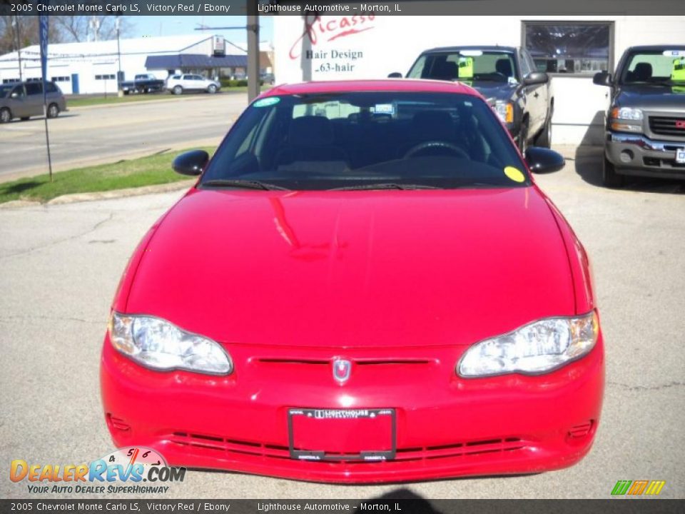 2005 Chevrolet Monte Carlo LS Victory Red / Ebony Photo #4