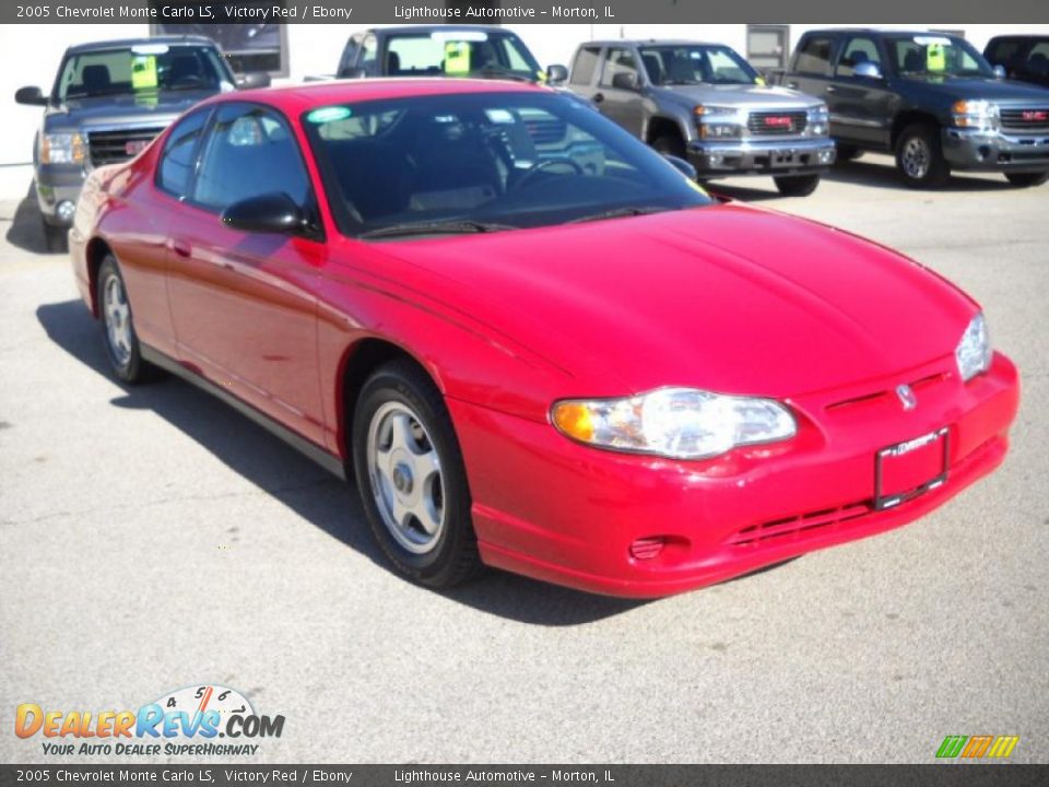 2005 Chevrolet Monte Carlo LS Victory Red / Ebony Photo #6