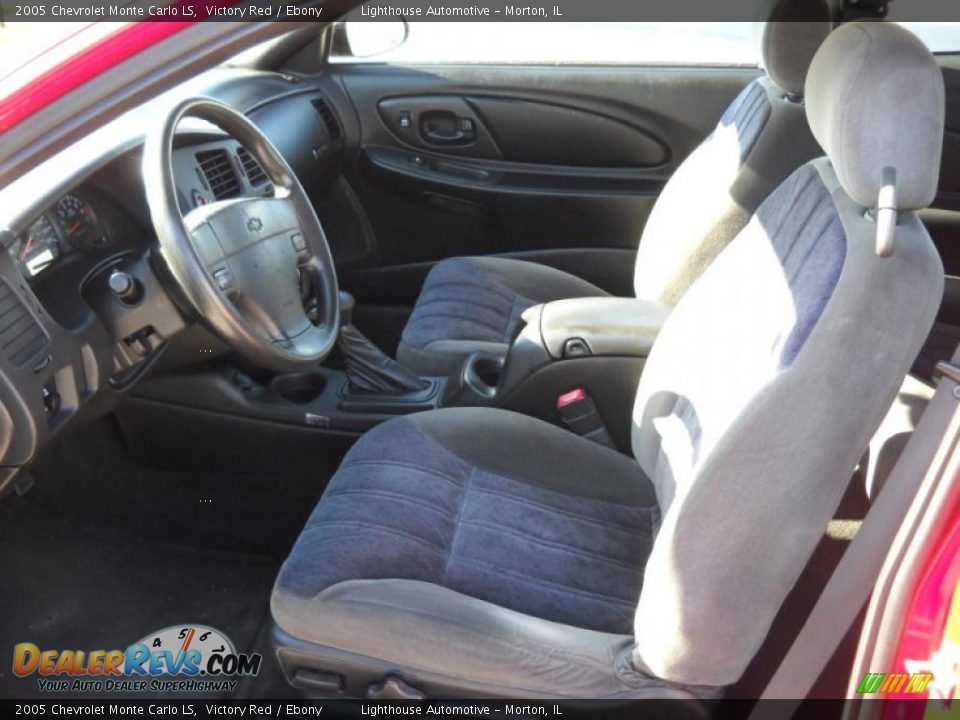 2005 Chevrolet Monte Carlo LS Victory Red / Ebony Photo #13