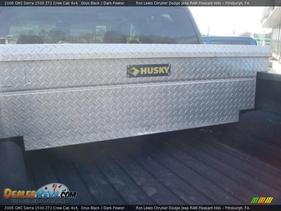 2006 GMC Sierra 1500 Z71 Crew Cab 4x4 Onyx Black / Dark Pewter Photo #11