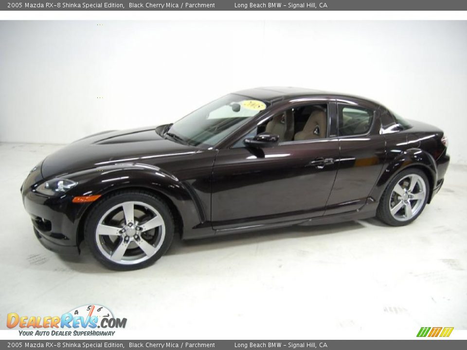 2005 Mazda RX-8 Shinka Special Edition Black Cherry Mica / Parchment Photo #10