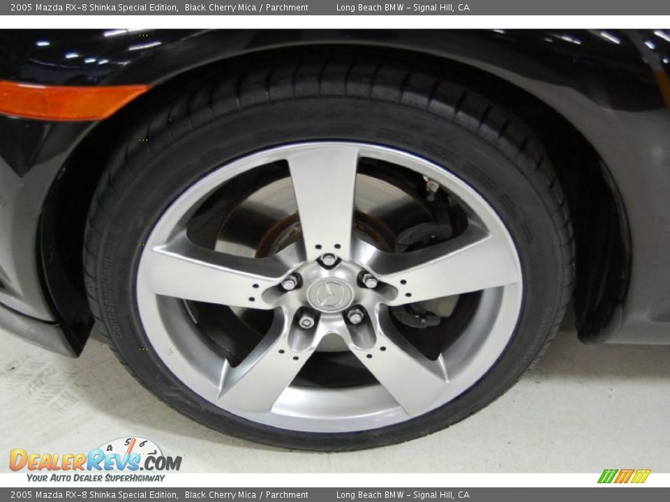2005 Mazda RX-8 Shinka Special Edition Black Cherry Mica / Parchment Photo #11