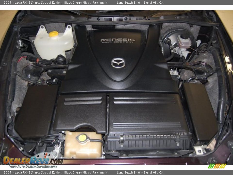 2005 Mazda RX-8 Shinka Special Edition Black Cherry Mica / Parchment Photo #16