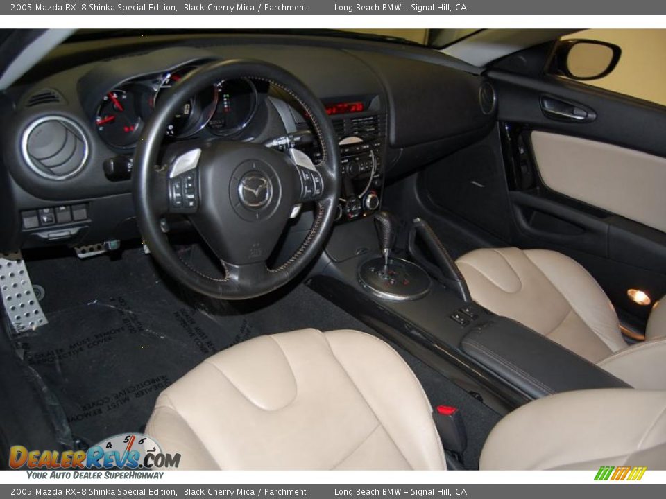 2005 Mazda RX-8 Shinka Special Edition Black Cherry Mica / Parchment Photo #17