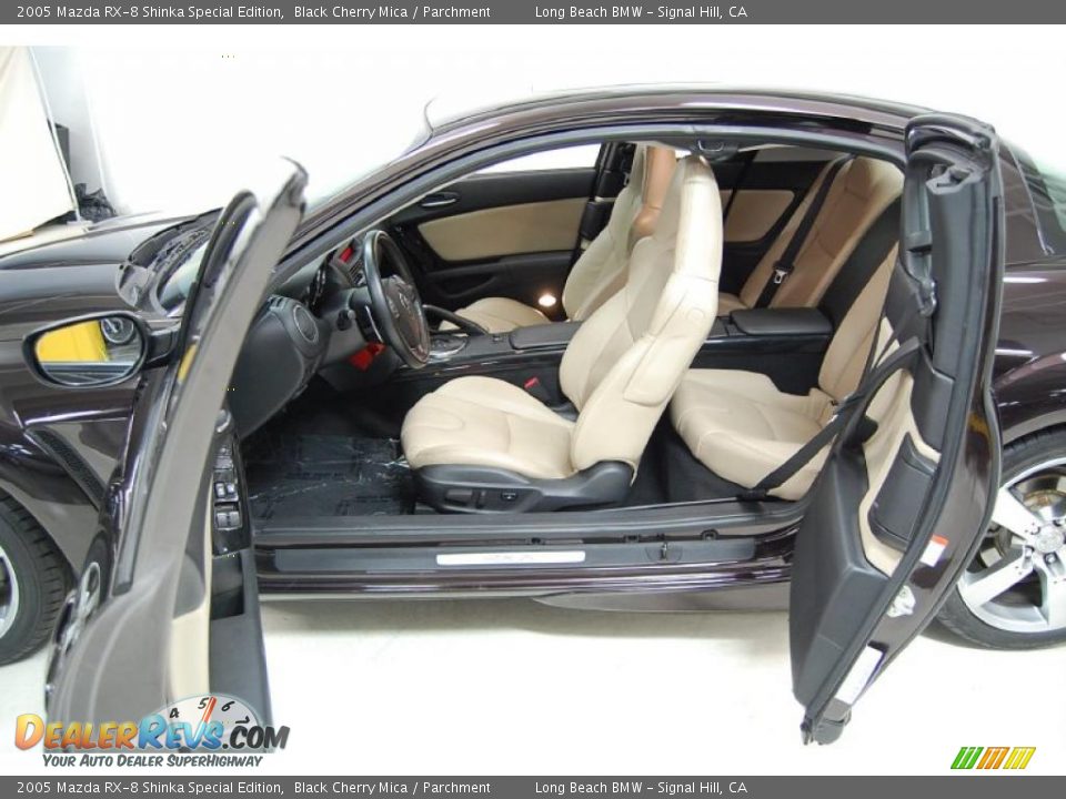 2005 Mazda RX-8 Shinka Special Edition Black Cherry Mica / Parchment Photo #26