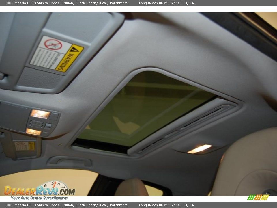 2005 Mazda RX-8 Shinka Special Edition Black Cherry Mica / Parchment Photo #28