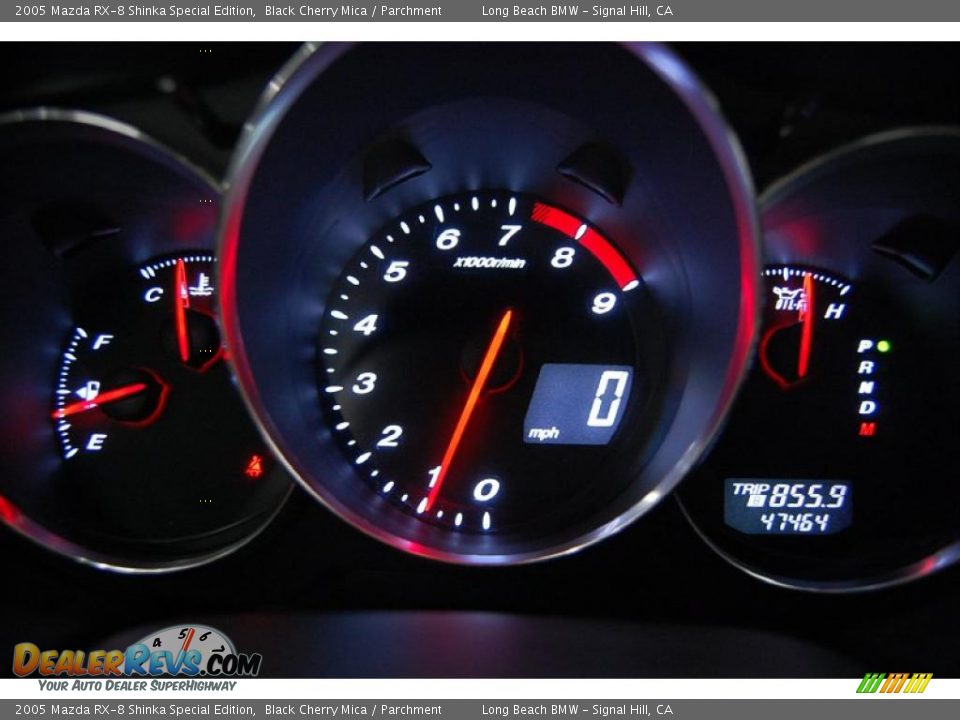 2005 Mazda RX-8 Shinka Special Edition Black Cherry Mica / Parchment Photo #29