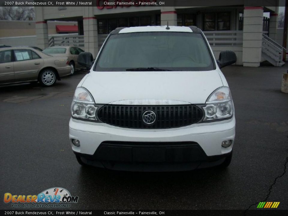 2007 Buick Rendezvous CX Frost White / Neutral Photo #2