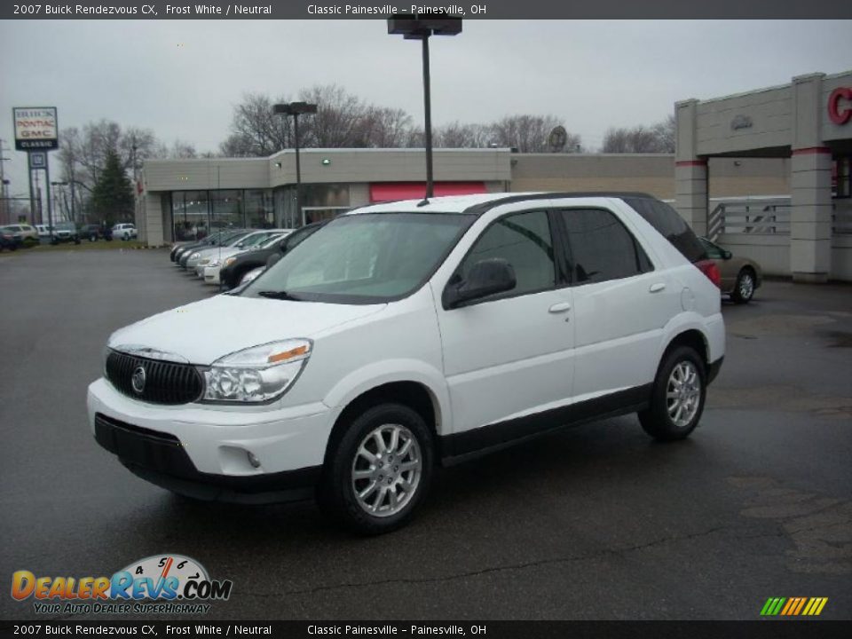2007 Buick Rendezvous CX Frost White / Neutral Photo #3