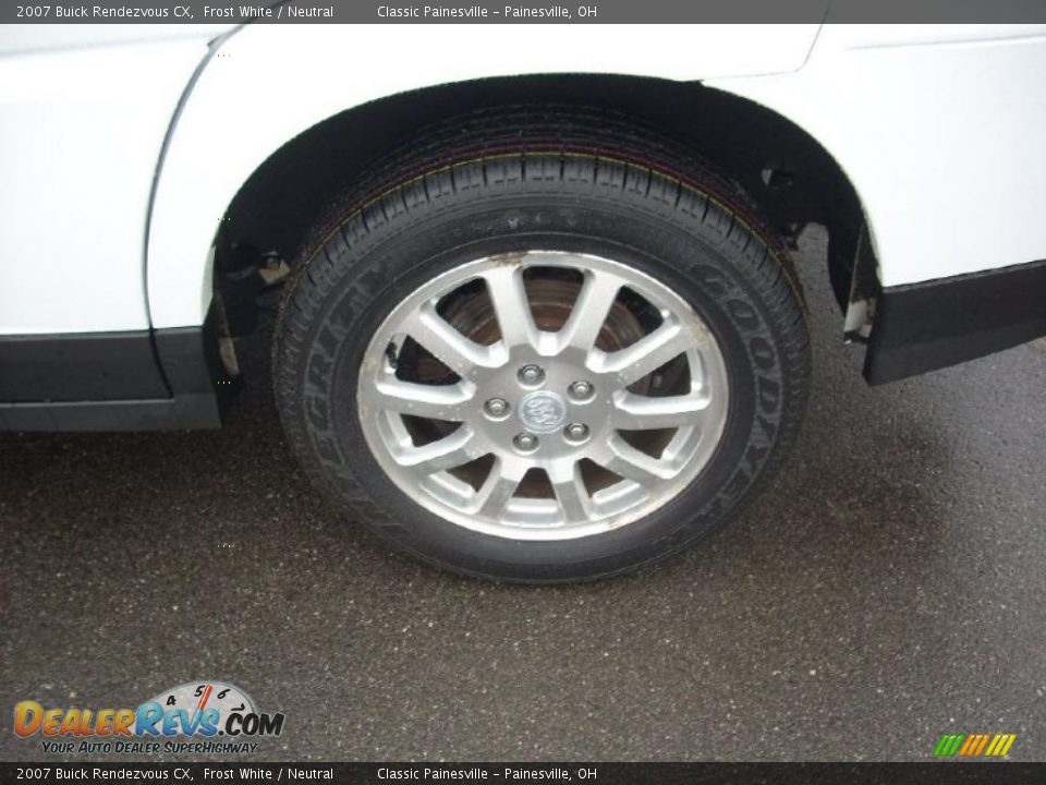 2007 Buick Rendezvous CX Frost White / Neutral Photo #5
