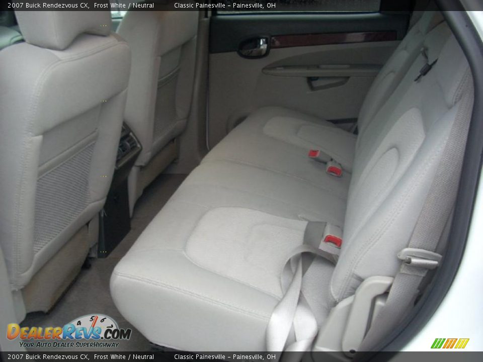 2007 Buick Rendezvous CX Frost White / Neutral Photo #8