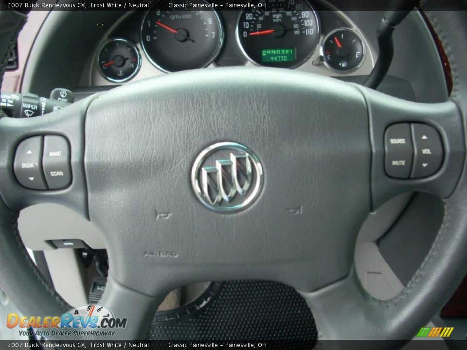 2007 Buick Rendezvous CX Frost White / Neutral Photo #11