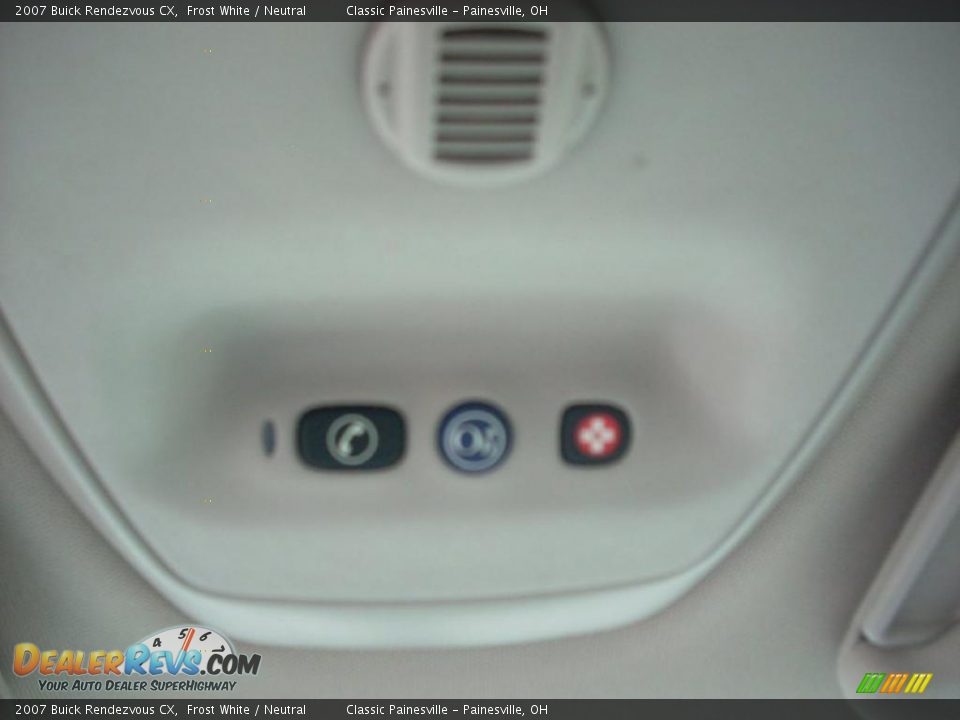2007 Buick Rendezvous CX Frost White / Neutral Photo #12