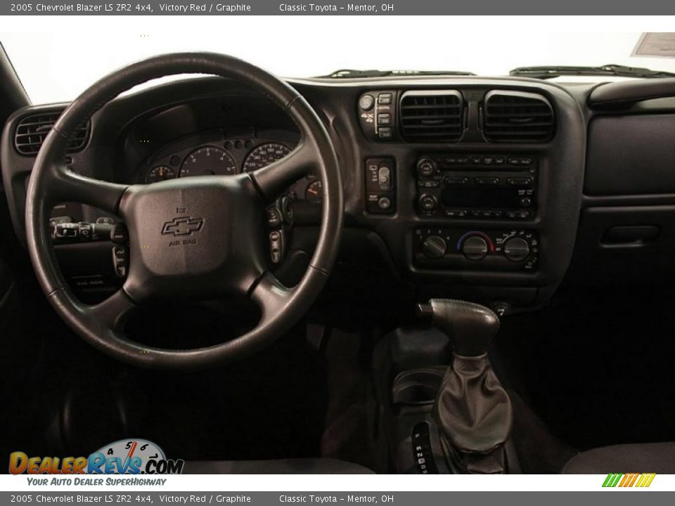 2005 Chevrolet Blazer LS ZR2 4x4 Victory Red / Graphite Photo #19