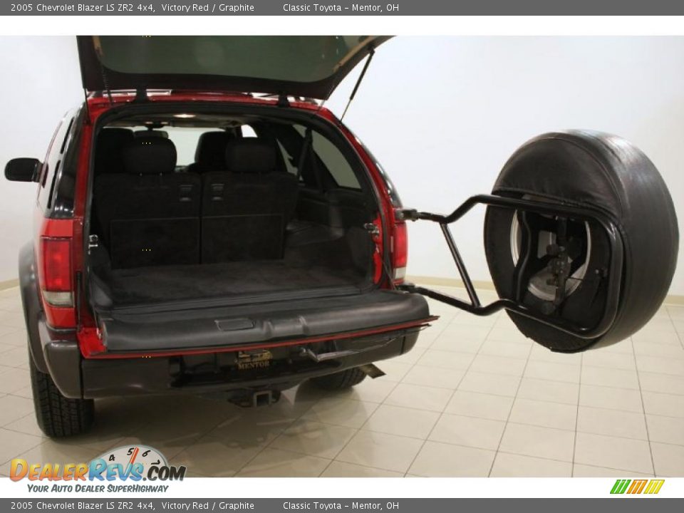 2005 Chevrolet Blazer LS ZR2 4x4 Victory Red / Graphite Photo #20