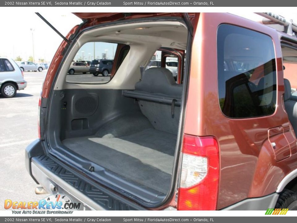 2002 Nissan Xterra SE V6 Sedona Metallic / Gray Celadon Photo #11