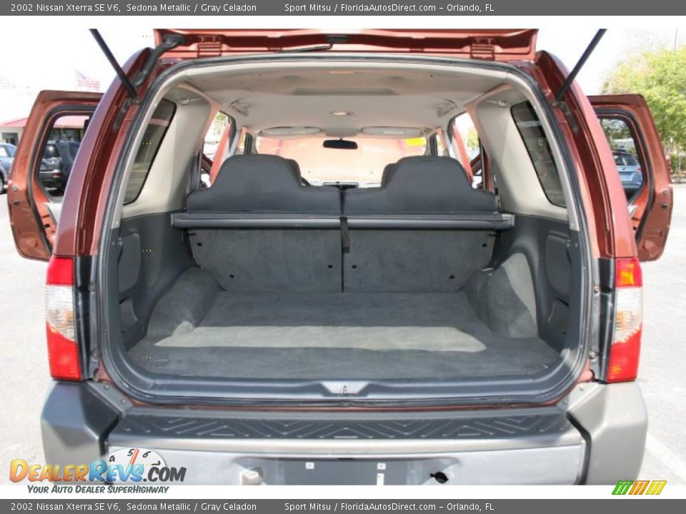 2002 Nissan Xterra SE V6 Sedona Metallic / Gray Celadon Photo #12