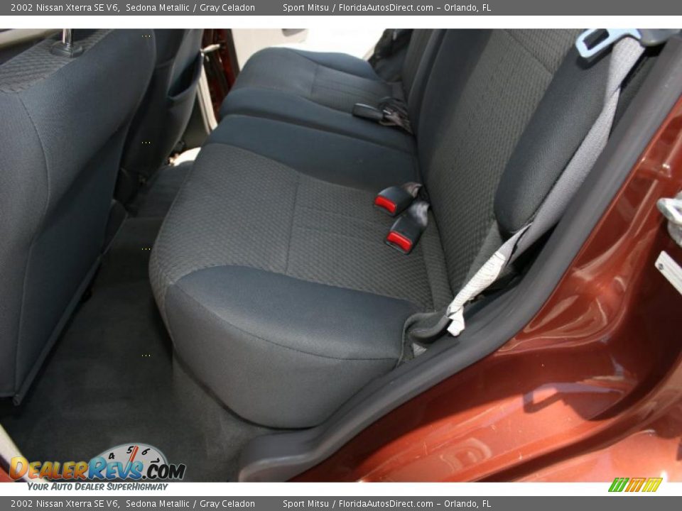 2002 Nissan Xterra SE V6 Sedona Metallic / Gray Celadon Photo #17