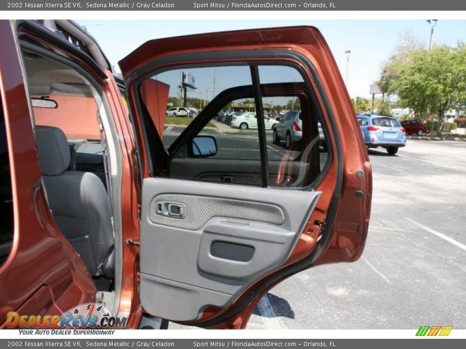 2002 Nissan Xterra SE V6 Sedona Metallic / Gray Celadon Photo #22