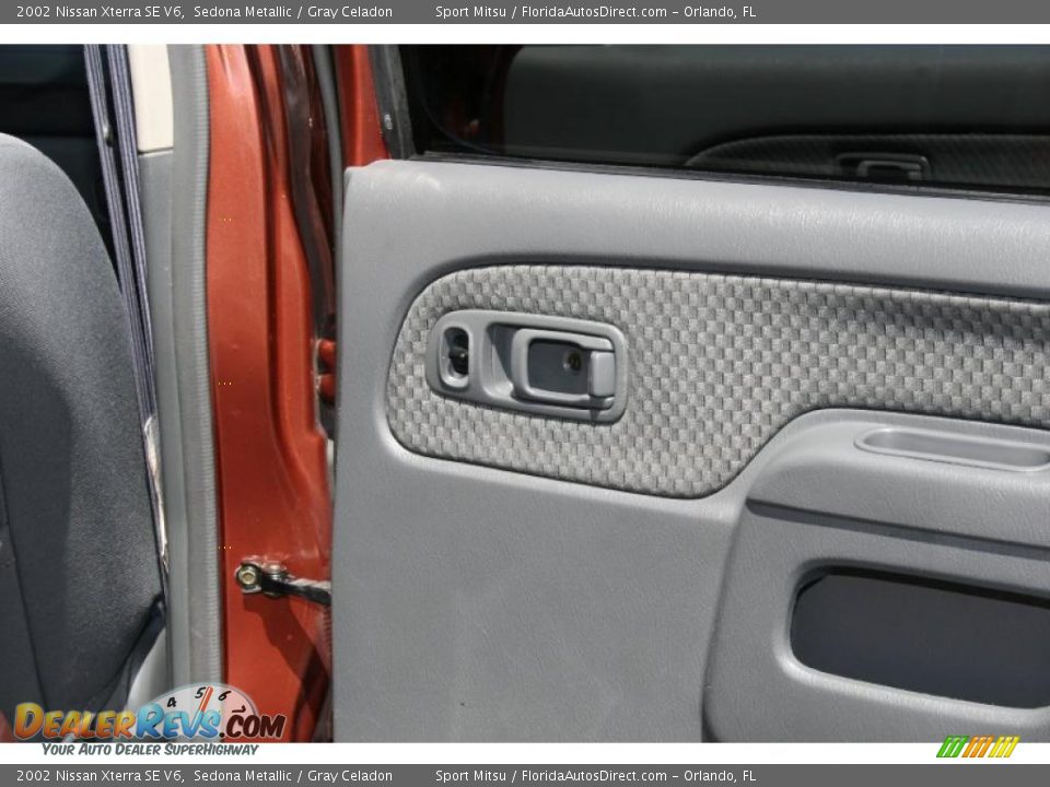 2002 Nissan Xterra SE V6 Sedona Metallic / Gray Celadon Photo #23