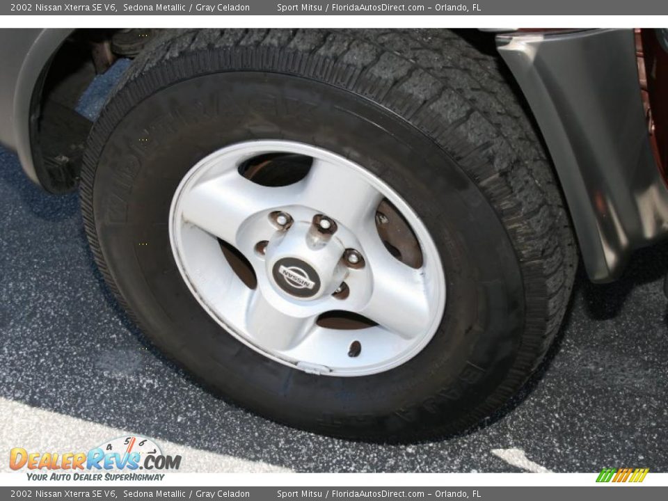 2002 Nissan Xterra SE V6 Sedona Metallic / Gray Celadon Photo #28