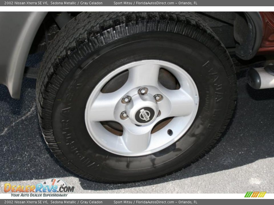 2002 Nissan Xterra SE V6 Sedona Metallic / Gray Celadon Photo #30