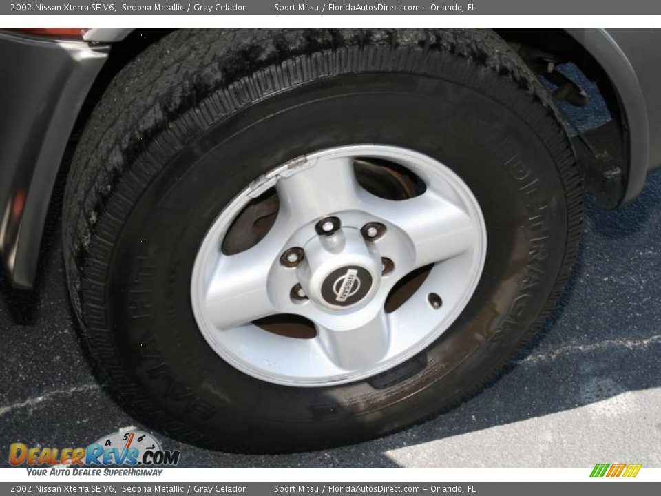 2002 Nissan Xterra SE V6 Sedona Metallic / Gray Celadon Photo #31