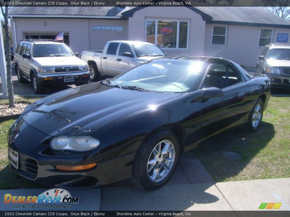 2001 Chevrolet Camaro Z28 Coupe Onyx Black / Ebony Photo #1