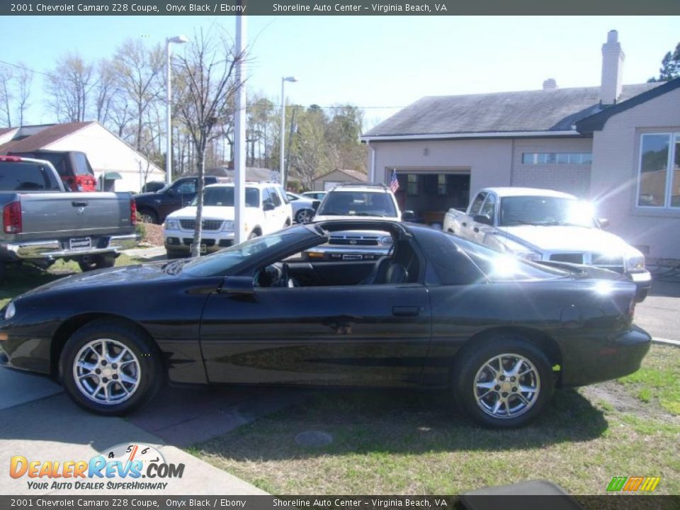 2001 Chevrolet Camaro Z28 Coupe Onyx Black / Ebony Photo #2