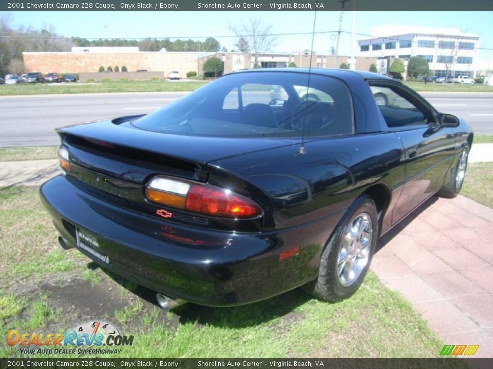 2001 Chevrolet Camaro Z28 Coupe Onyx Black / Ebony Photo #5