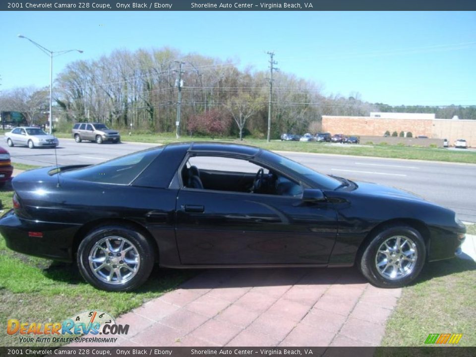 2001 Chevrolet Camaro Z28 Coupe Onyx Black / Ebony Photo #6